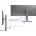 HP DTR 34" WUHD HP Envy AllinOne 34-c1550nd i9-12900 128G 2T SSD W11 NL / 4K / Turbo Zilver / Ontsp / 8Gb RTX3080