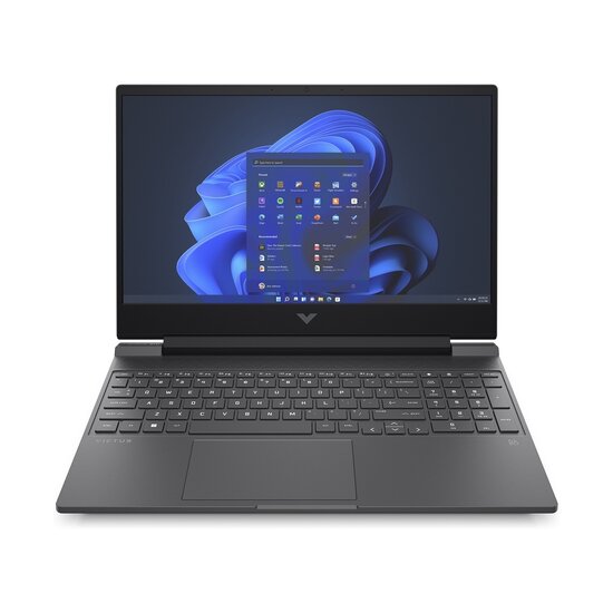 HP NBR 15.6" FHD AMD Ryzen 5 5600H 16G 512G SSD W11 NL-F 15-fb0001nb / Zwart / Ontsp / 4Gb GTX3050