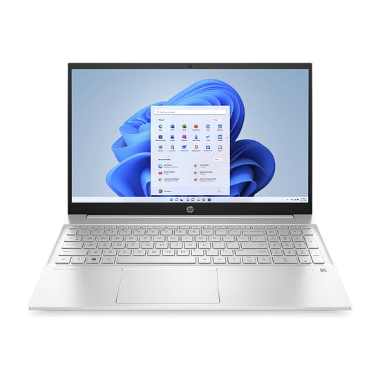 HP NBR 15.6" FHD AMD Ryzen 7 5700U 16G 512G SSD W11 NL-F 15-eh1042nb / Zilver / Ontsp / AMD