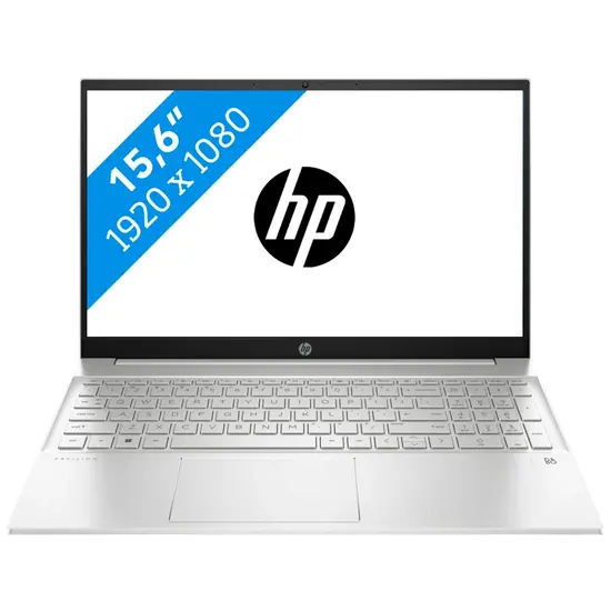 HP NBR 15.6" FHD AMD Ryzen 5 7530U 16G 512G SSD W11 NL-F 15-eh3023nb / Zilver / Ontsp / AMD