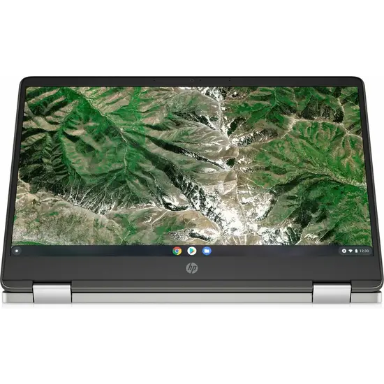 HP NBR 14.0" FHD Cel N4120 4G 64G eMMC Chrome NL-F TS x360 14a-ca0015nb / Zilver / Ontsp / GMA