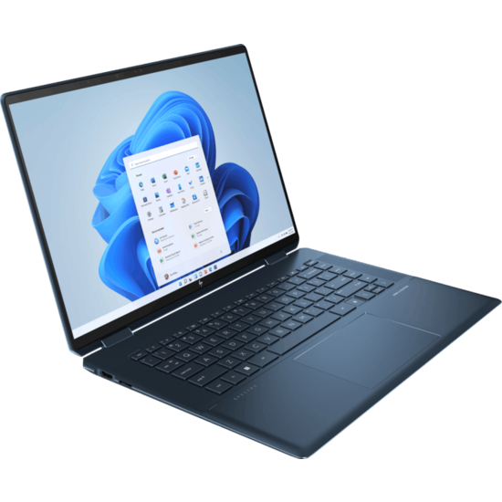 HP NBR 16.1" UHD+ PC i7-1360P 32G 2T SSD W11 NL-F TS Spectre x360 16-f2003nb / Blauw / OLED / Ontsp / 4Gb Arc A370M