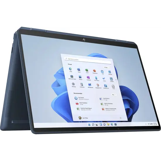 HP NBR 13.5" WUXGA+ PC i5-1335U 16G 512G SSD W11 NL-F TS Spectre x360 14-ef2015nb / Blauw / Ontsp / GMA