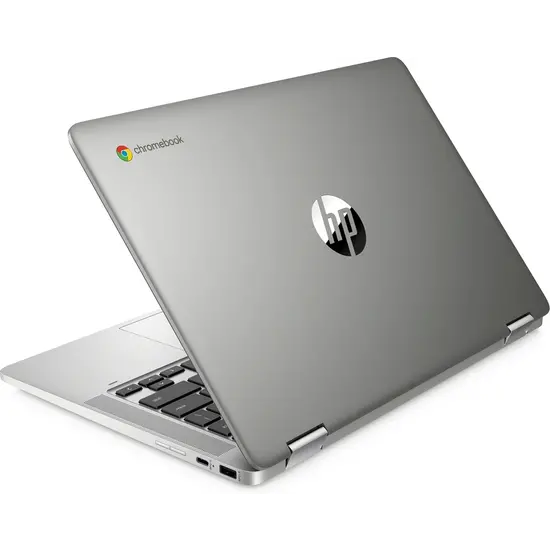 HP NBR 14.0" FHD Pent Silver N5030 8G 64G eMMC Chrome NL TS x360 14a-ca0025nb / Zilver / Ontsp / GMA