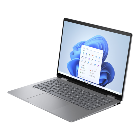 HP NBR 14.0" 2.8K Ultra 7-155U 32G 1T SSD W11 NL-F TS x360 14-fc0000nb / Zilver / OLED / GMA