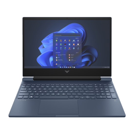 HP NBR 15.6" FHD PC i5-12500H 16G 1T SSD W11 NL-F 15-fa1021nb / Blauw / Ontsp / 6Gb RTX4050
