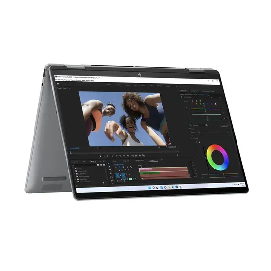 HP NBR 14.0" 2.8K Intel Core Ultra 7-155U 32G 1T SSD W11 NL-F TS x360 14-fc0035nb / Zilver / OLED / GMA