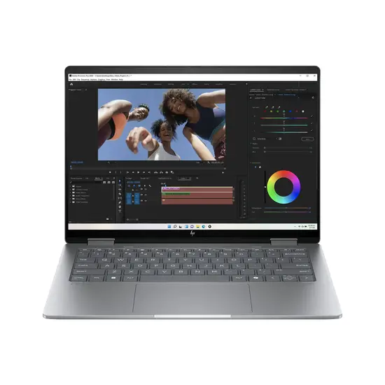 HP NBR 14.0" 2.8K Intel Core Ultra 7-155U 32G 1T SSD W11 NL-F TS x360 14-fc0035nb / Zilver / OLED / GMA