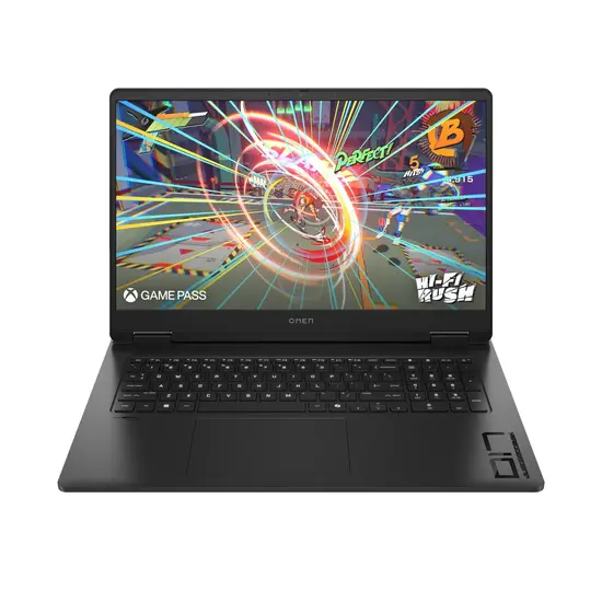 HP NBR 17.3" QHD AMD Ryzen 7 8845HS 32G 1T SSD W11 NL-F Omen 17-db0009nb / Zwart / Ontsp / 8Gb RTX4070