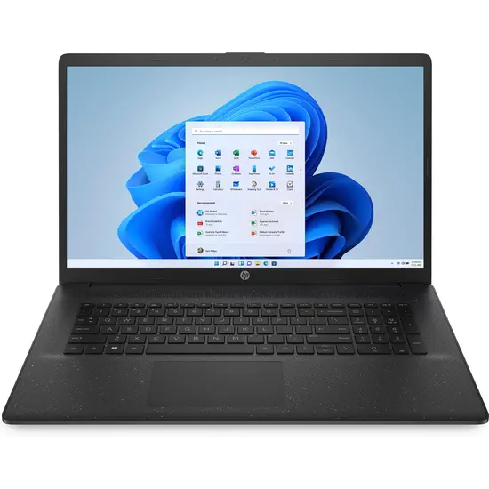 HP NBR 17.3" HD Cel N4120 4G 128G SSD W11 NL-F 17-cn0054nb / Zwart / Ontsp / GMA