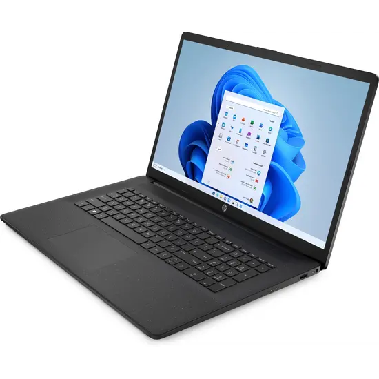 HP NBR 17.3" HD Cel N4120 4G 128G SSD W11 NL-F 17-cn0054nb / Zwart / Ontsp / GMA