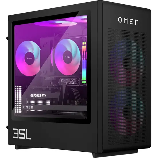 HP DTR Core Ultra 9 - 285K 64G XMP 2T SSD W11 NL GT16-0980nd / Zwart / 16Gb RTX5080