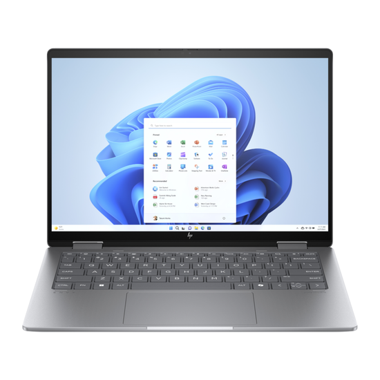 HP NBR 14.0" 2K Intel Core Ultra 5-125U 16G 512G SSD W11 NL-F TS x360 14-fc0014nb / Zilver / GMA