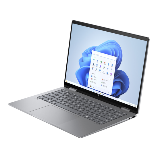 HP NBR 14.0" 2K Intel Core Ultra 5-125U 16G 512G SSD W11 NL-F TS x360 14-fc0014nb / Zilver / GMA