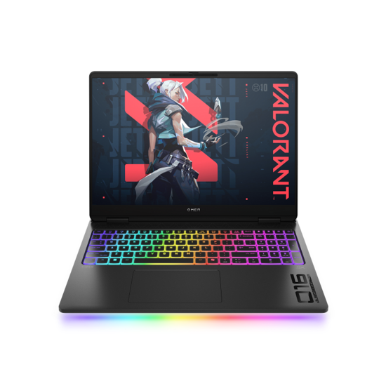 HP NBR 16.0" WQXGA AMD Ryzen AI7 350 24G 1T SSD W11 NL-F 16-ak0008nb / Zwart / Ontsp / 12Gb RTX5070ti