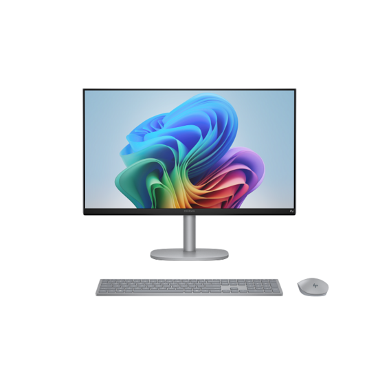 HP DTR 27" UHD OmniStudio X AllinOne 27-cs1003nb Ultra 7-258V 32G 1T SSD W11 NL-F / Zilver / Ontsp / Arc 140V 8Gb