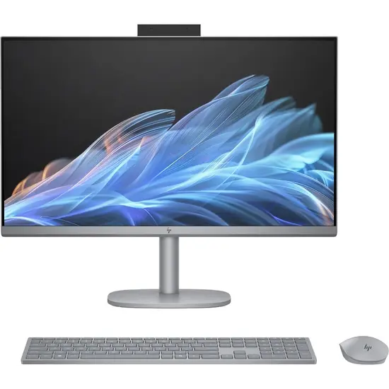 HP DTR 27" FHD OmniStudio X AllinOne 27-cs1015nb Ultra 5-226V 16G 1T SSD W11 NL-F / Zilver / Ontsp / Arc