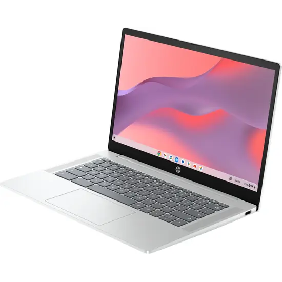 HP NBR 14.0" HD PC N100 4G 128G UFS Chrome NL-F 14a-nf0003nb / Zilver / Ontsp / GMA