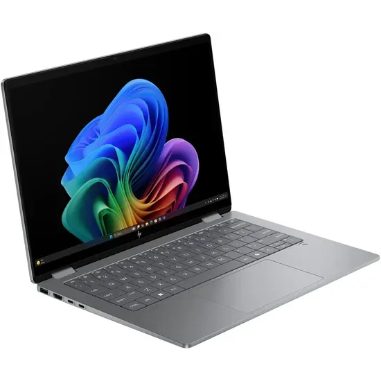 HP NBR 14.0" 2.8K AMD Ryzen AI 7 350 24G 512G SSD W11 NL-F TS x360 NGAI 14-fk0001nb / Zilver / OLED / AMD
