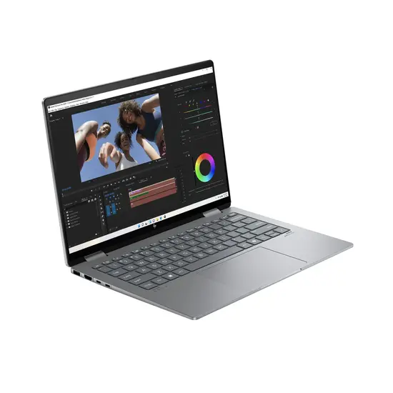 HP NBR 14.0" 2.8K Intel Core Ultra 7-155U 32G 1T SSD W11 NL-F TS x360 14-fc0030nb / Zilver / OLED / GMA