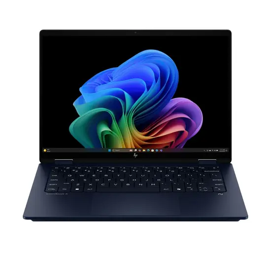 HP NBR 14.0" 2K Intel Core Ultra 5-226V 16G 512G SSD W11 NL-F TS x360 NGAI 14-fm0014nb / Blauw / OLED / 8Gb Arc 130V