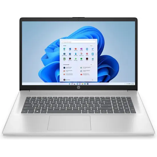 HP NBR 17.3" FHD PC Intel Core 3-100U 16G 512G SSD W11 NL-F 17-cn4033nb / Zilver / Ontsp / GMA