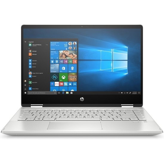 HP NBR 14.0" FHD PC i5-8265U 8G 256G SSD W10 NL TS x360 14-dh0741nd / Zilver / GMA