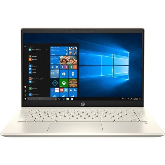 HP NBR 14.0" FHD PC i3-1005G1 8G 256G SSD W10 NL 14-ce3717nd / Goud / Ontsp / GMA