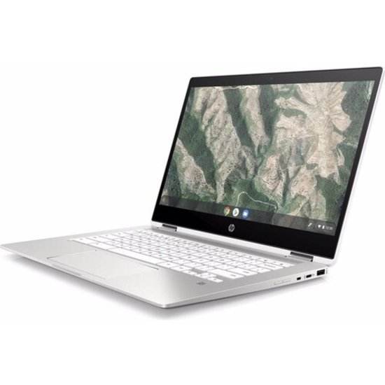 HP NBR 14.0" FHD Cel N4000 4G 64G eMMC Chrome NL TS x360 14b-ca0015nd / Wit-Zilver / GMA