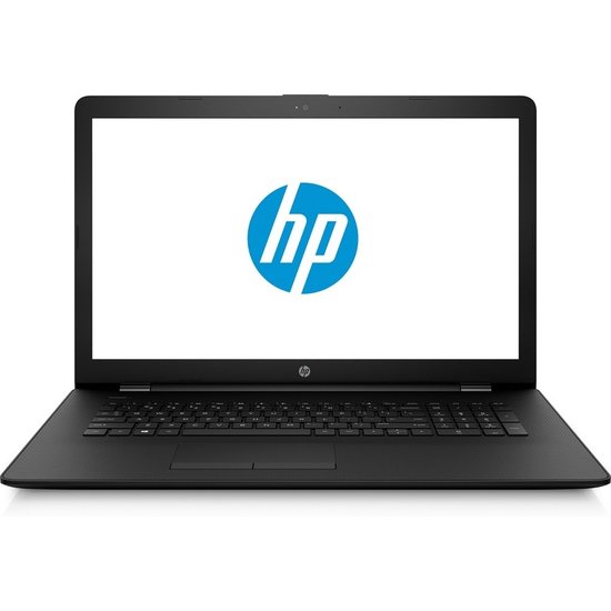 HP NBR 17.3" HD Cel N4000 4G 1T DVDR W10 NL 17-by0988nd / Zwart / Ontsp / GMA