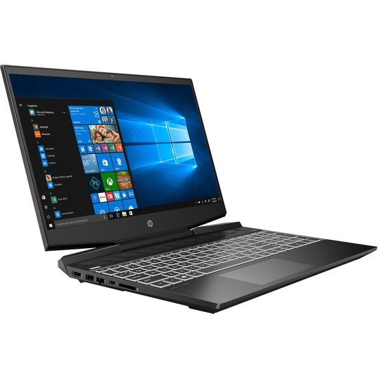 HP NBR 15.6" FHD PC i5-9300H 8G 512G QLC 32G OP W10 NL 15-dk0640nd / Zwart / Ontsp / 4Gb