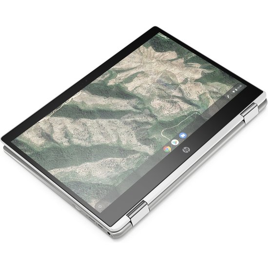 HP NBR 14.0" FHD Cel N4000 4G 64G eMMC Chrome NL TS x360 14b-ca0150nd / Wit-Zilver / GMA