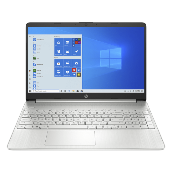 HP NBR 15.6" FHD PC i5-1035G1 8G 256G SSD W10 NL 15s-fq1810nd / Zilver / Ontsp / GMA