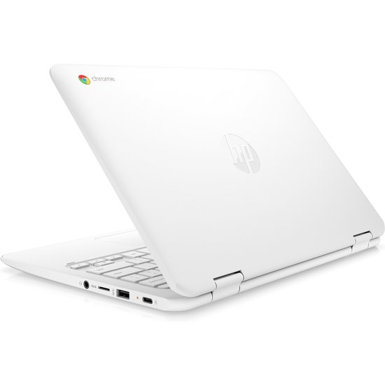 HP NBR 11.6" HD Cel N3350 4G 64G eMMC Chrome NL TS x360 11-ae101nd / Wit / GMA