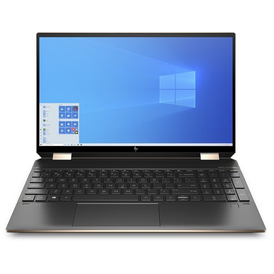 HP NBR 15.6" UHD PC i7-10510U 16G 1T SSD W10 NL TS Spectre x360 15-eb0100nd / 4K / Zwart / Ontsp / 2Gb