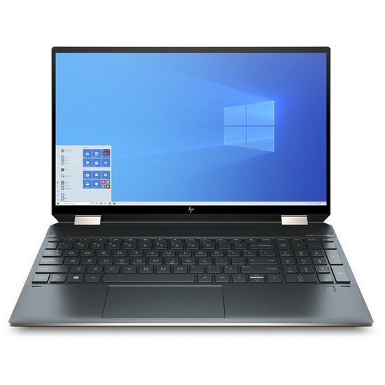 HP NBR 15.6" UHD PC i7-10750H 16G 1T SSD W10 NL TS Spectre x360 15-eb0250nd / 4K / Blauw / Ontsp / 4Gb