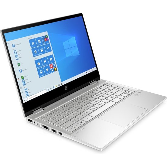 HP NBR 14.0" FHD PC i5-1035G1 8G 256G SSD W10 NL TS x360 14-dw0125nd / Zilver / GMA