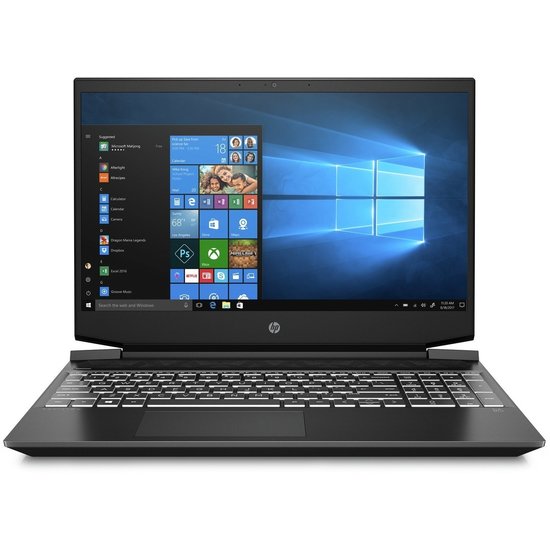 HP NBR 15.6" FHD AMD Ryzen 5 4600H 8G 512G SSD W10 NL 15-ec1150nd / Zwart / Ontsp / 4Gb