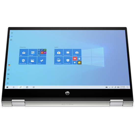 HP NBR 14.0" FHD PC i5-1035G1 8G 512G SSD W10 NL TS x360 14-dw0955nd / Zilver / GMA