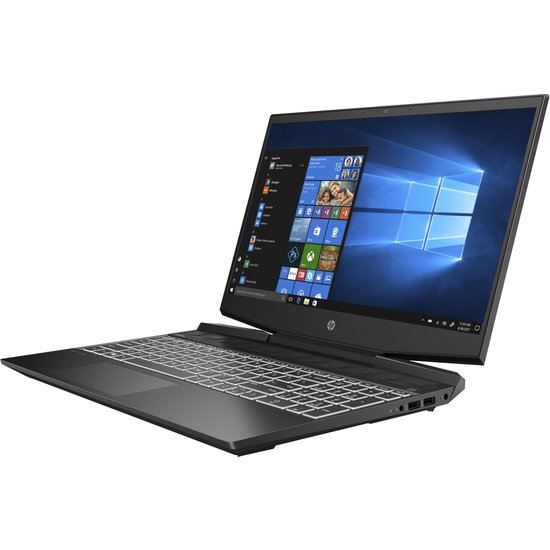 HP NBR 15.6" FHD PC i5-10300H 8G 512G SSD W10 NL 15-dk1700nd / Zwart / Ontsp / 4Gb