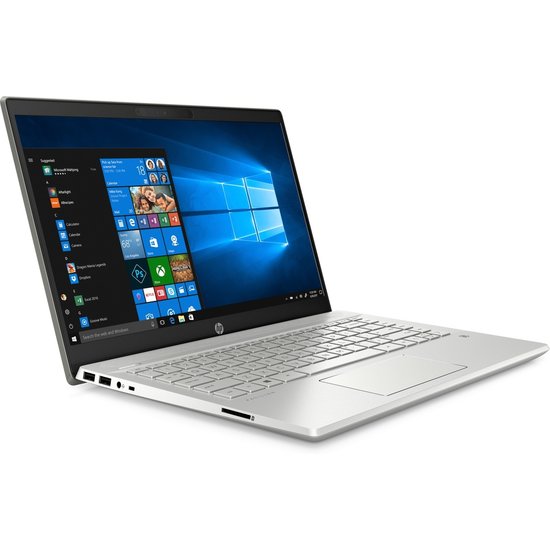 HP NBR 14.0" FHD PC i5-1035G1 8G 512G SSD W10 NL 14-ce3500nd / Zilver / Ontsp / GMA