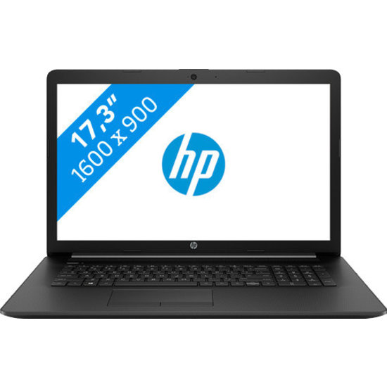 HP NBR 17.3" HD PC i5-1035G1 8G 256G SSD W10 NL 17-by3960nd / Zwart / Ontsp / GMA
