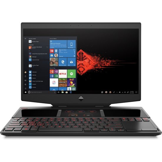 HP NBR 15.6" UHD PC i9-9880H 32G 2T SSD W10 NL Omen 15-dg0150nd / 4K / Zwart / Ontsp / 8Gb
