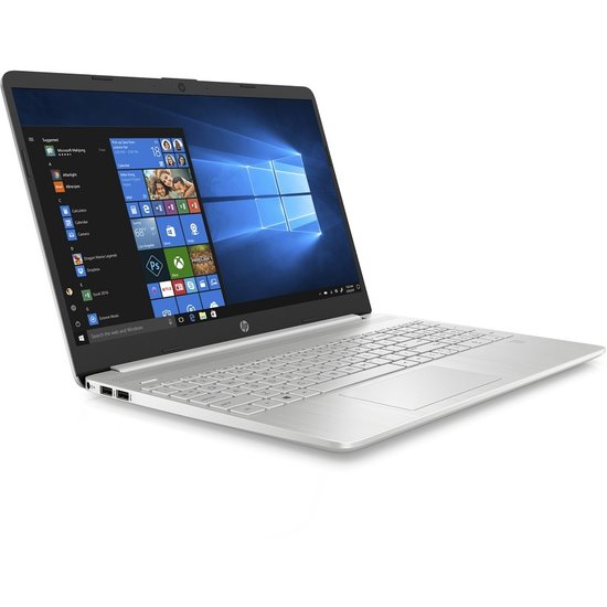 HP NBR 15.6" FHD PC i7-1065G7 8G 512G SSD W10 NL 15s-fq1986nd / Zilver / Ontsp / GMA