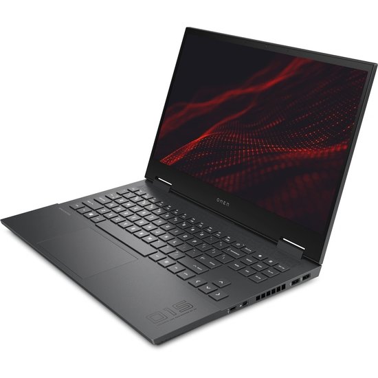 HP NBR 15.6" FHD PC i7-10750H 16G 1T SSD W10 NL Omen 15-ek0019nd / Zwart / Ontsp / 6Gb