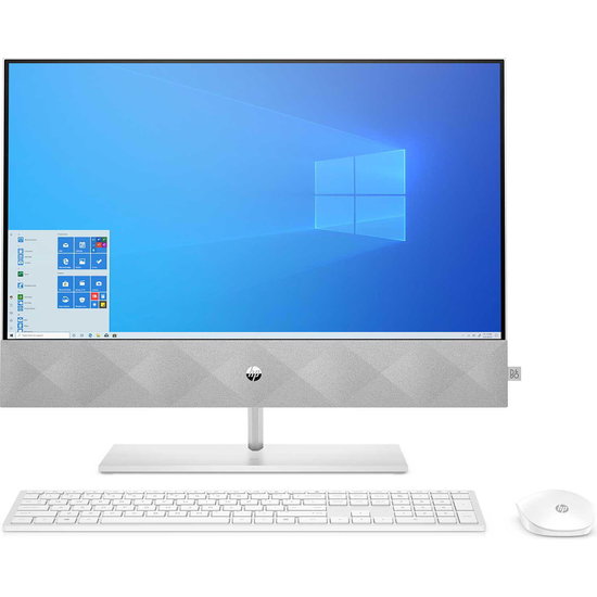 HP DTR 23.8" FHD Pavilion AllinOne 24-k0000nb i5-10400T 8G 512G SSD W10 NL-F / Wit / GMA