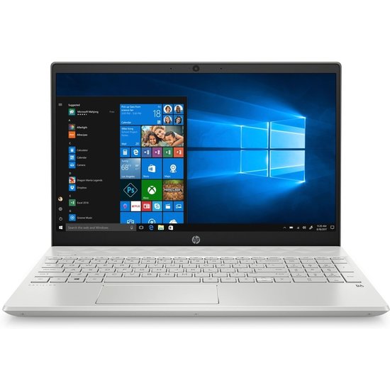 HP NBR 15.6" FHD PC i5-10210U 8G 512G SSD W10 NL 15-dw1016nd / Zilver / Ontsp / GMA