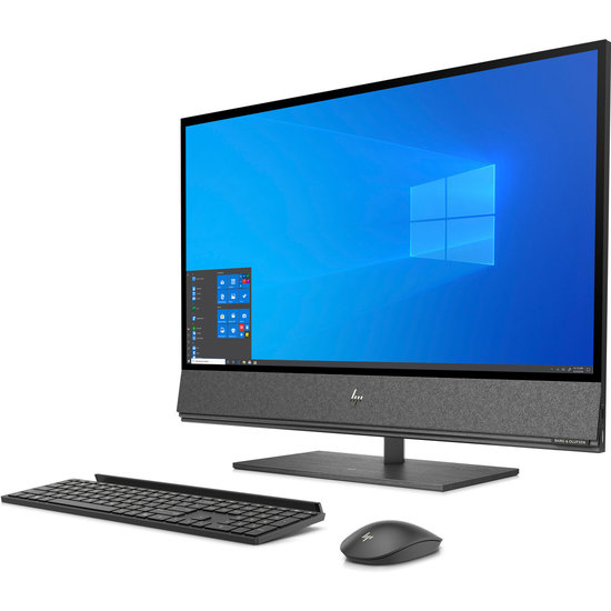 HP DTR 31.5" UHD HP Envy AllinOne 32-a1300nd i9-10900 32G 2T 1T SSD 32G OP W10 NL / 4K / Zwart / Ontsp / 8Gb