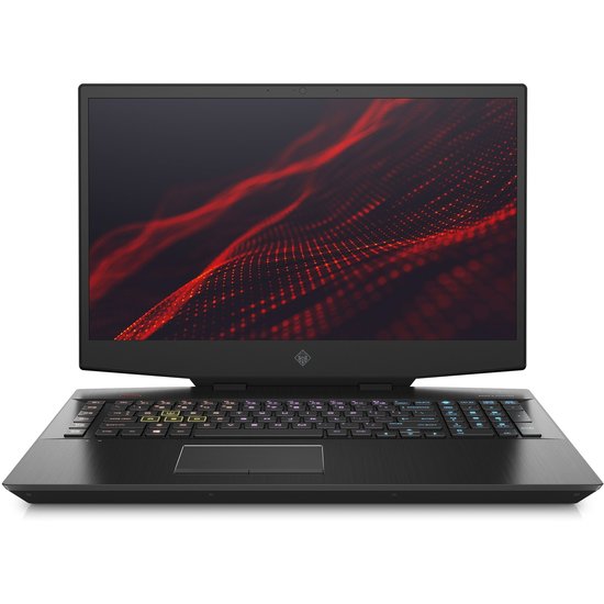 HP NBR 17.3" FHD PC i7-10750H 16G 512G SSD W10 NL Omen 17-cb1175nd / Zwart / Ontsp / 6Gb