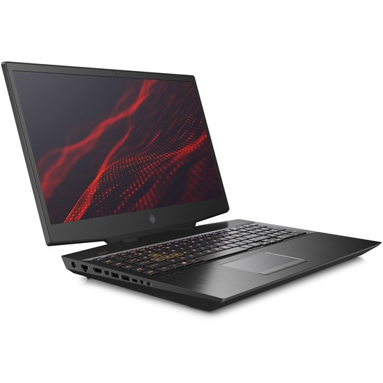 HP NBR 17.3" FHD PC i7-10750H 16G 512G SSD W10 NL Omen 17-cb1175nd / Zwart / Ontsp / 6Gb